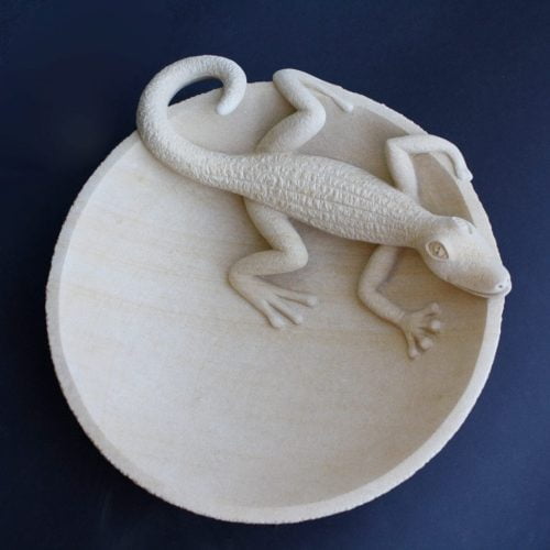 Round  Lizard Bowl