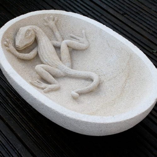 Oval Lizard Bowl