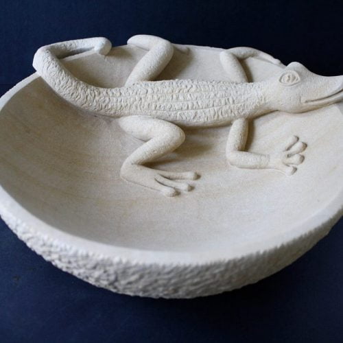 Round Lizard Bowl
