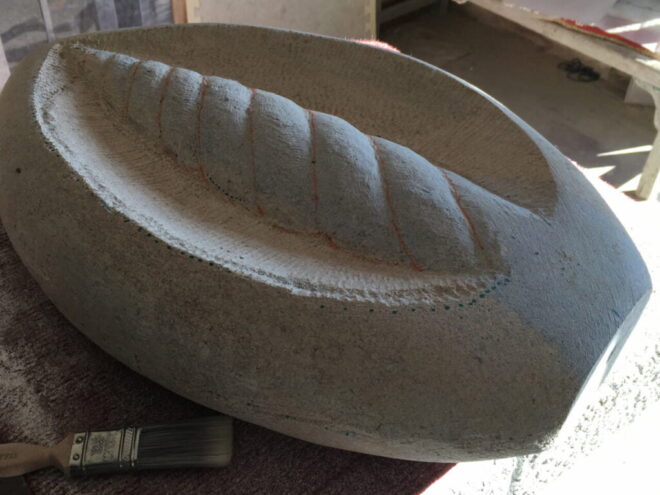 Jude Tucker Sculptor | Work in Progress - Double Spiral 2020